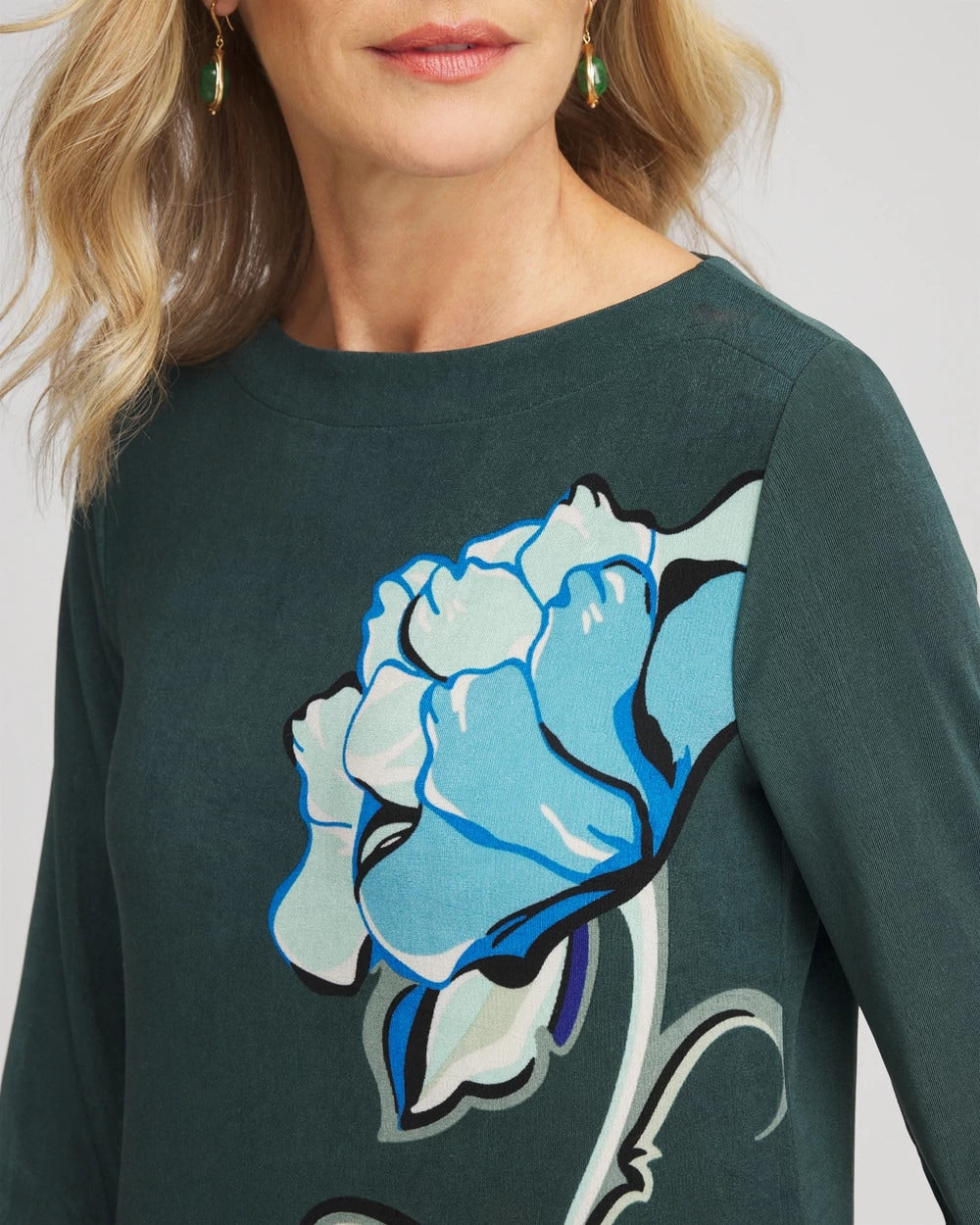 Chico's Clothing Travelers™ Artisanal Boatneck Tunic