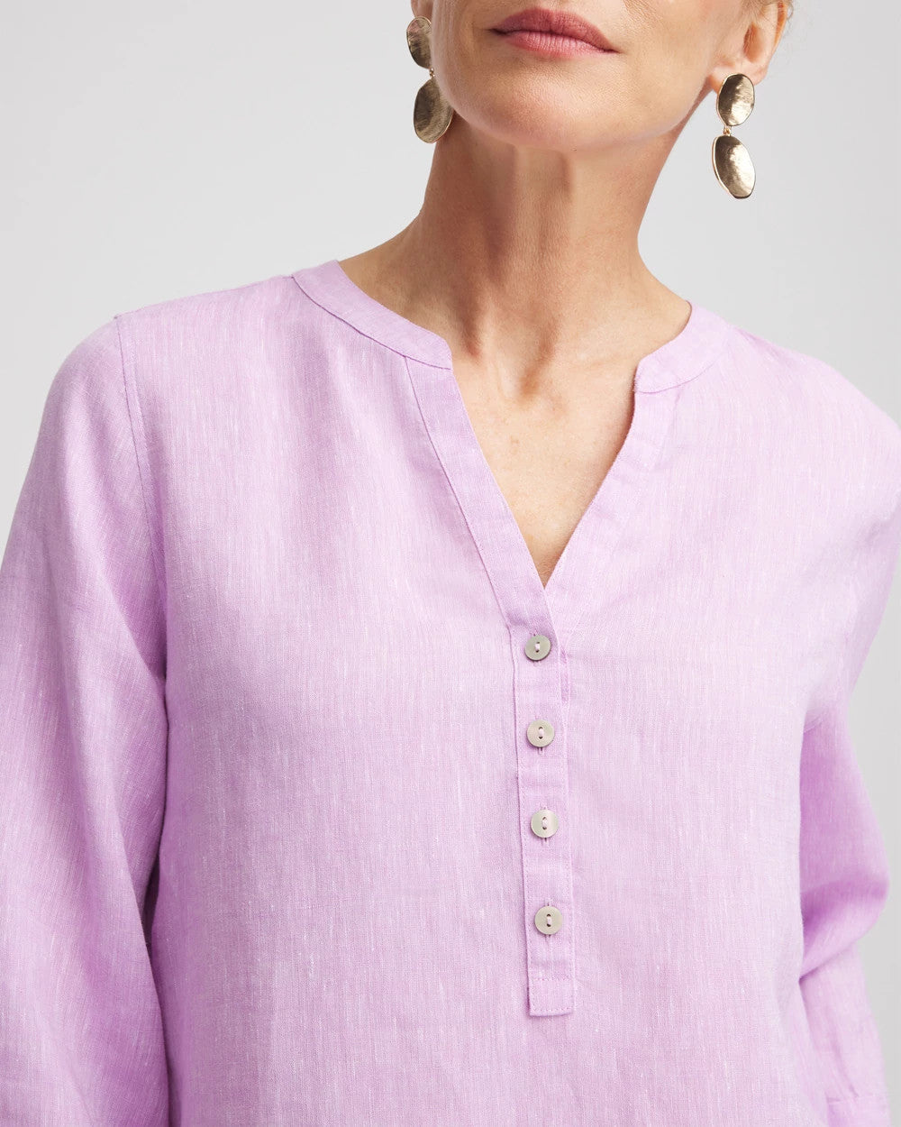 Chico's Clothing No Iron™ Linen Tunic