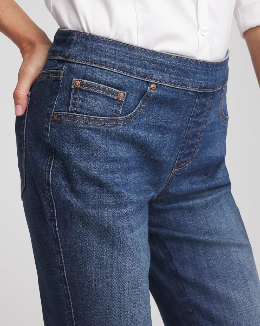 Chico's Clothing Pull-On Slim Bootcut Jeggings
