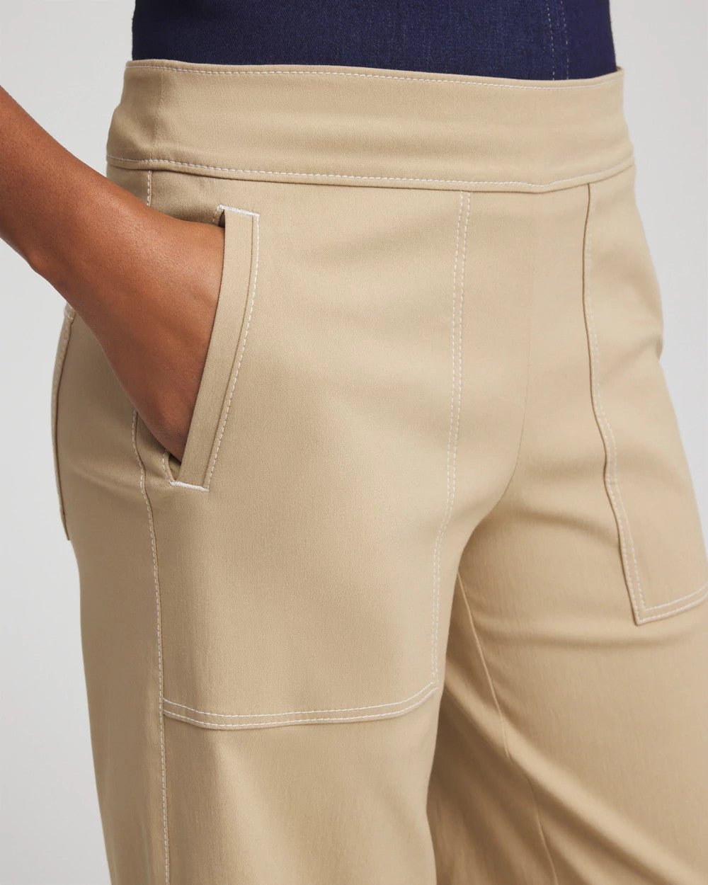 Chico's Clothing Brigitte™ Utility Wide-Leg Cropped Pants
