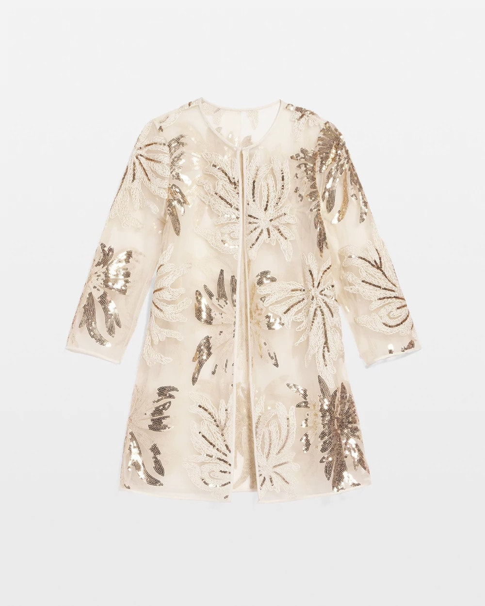 Chico's Clothing Travelers™ Collection Sequin-Mesh Jacket