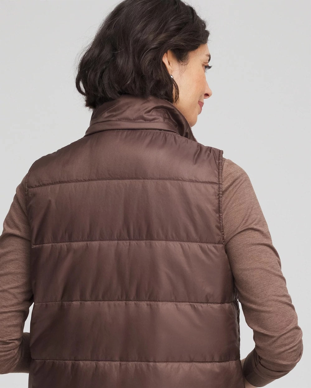 Chico's Collections Zenergy® Quilted Hooded Vest