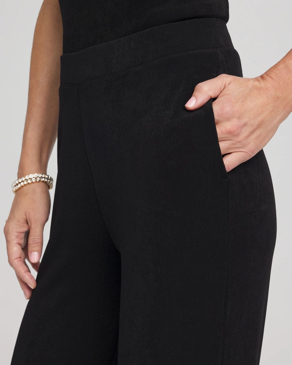 Chico's Collections Travelers™ Wide-Leg Pocket Pants