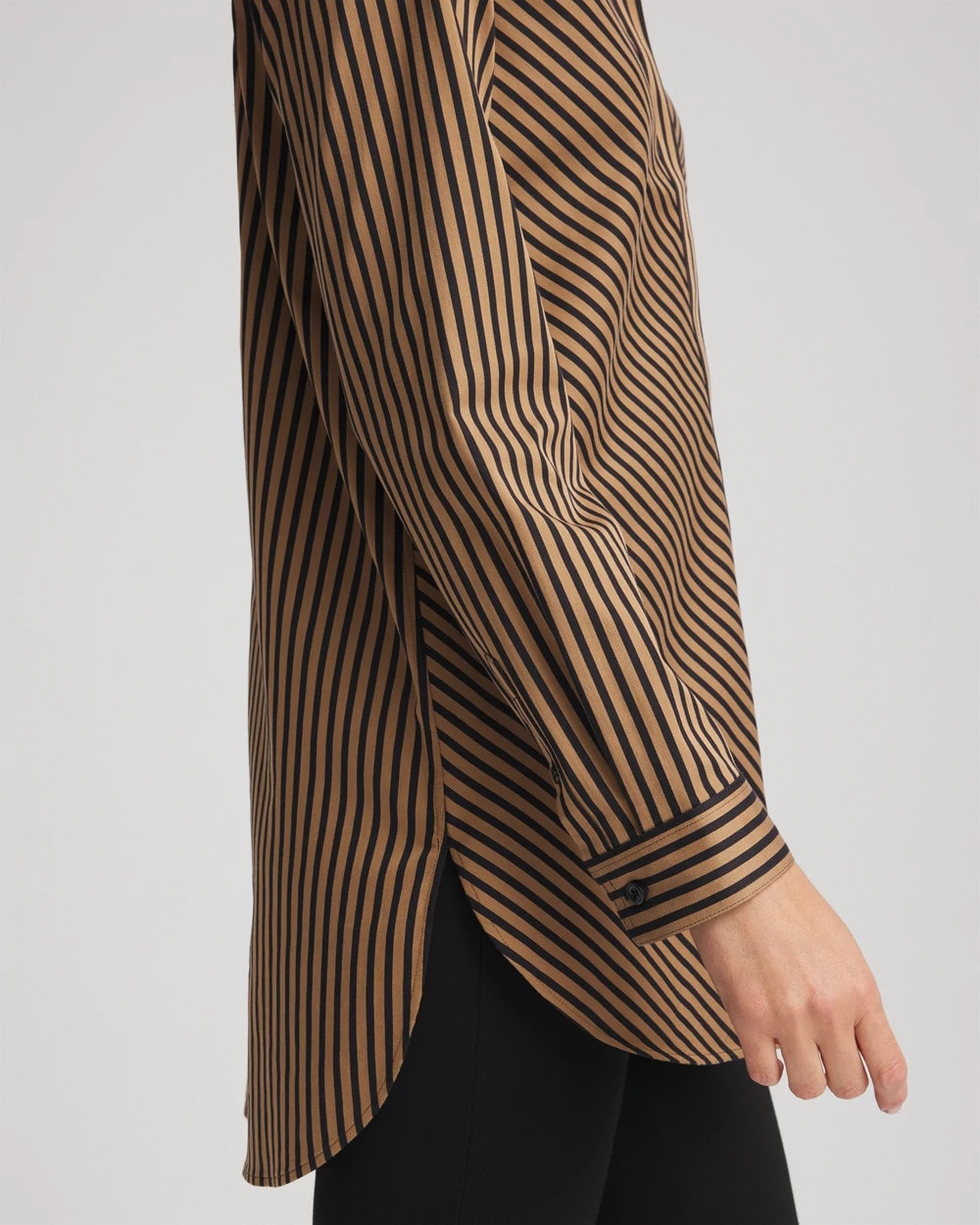 Chico's Collections No Iron™ Slimming Imperial Stripe Tunic