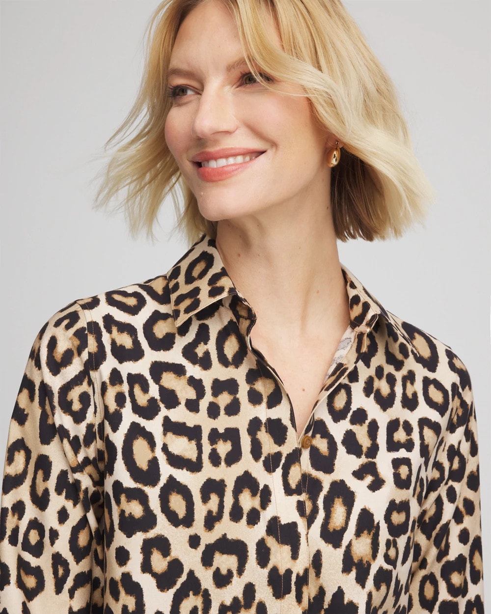 Chico's Collections No Iron™ Animal-Print Tunic