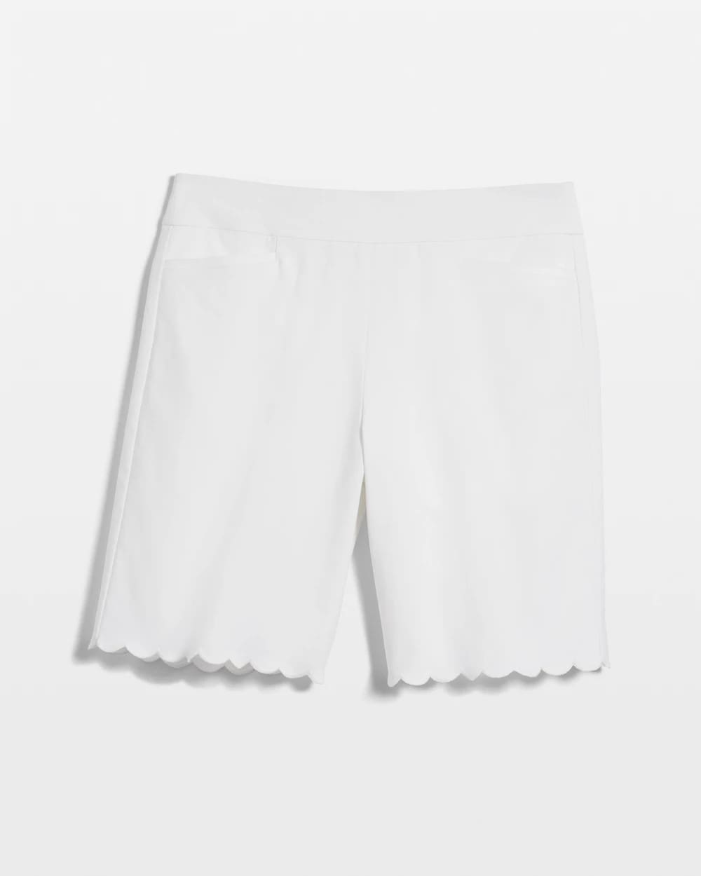 Chico's Collections Brigitte™ Pull-On Scallop-Hem Shorts