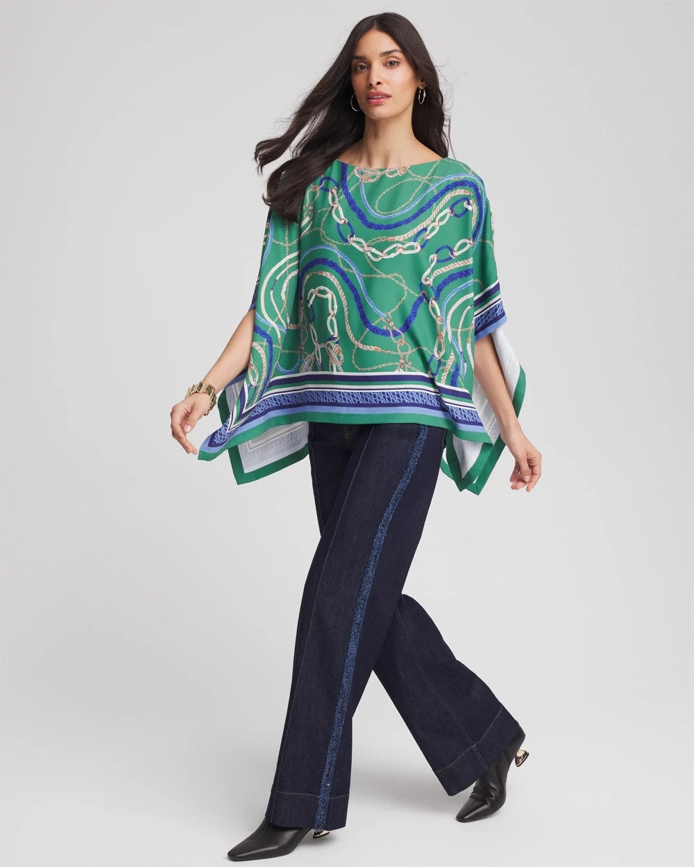Chico's Clothing Rope Relic Poncho