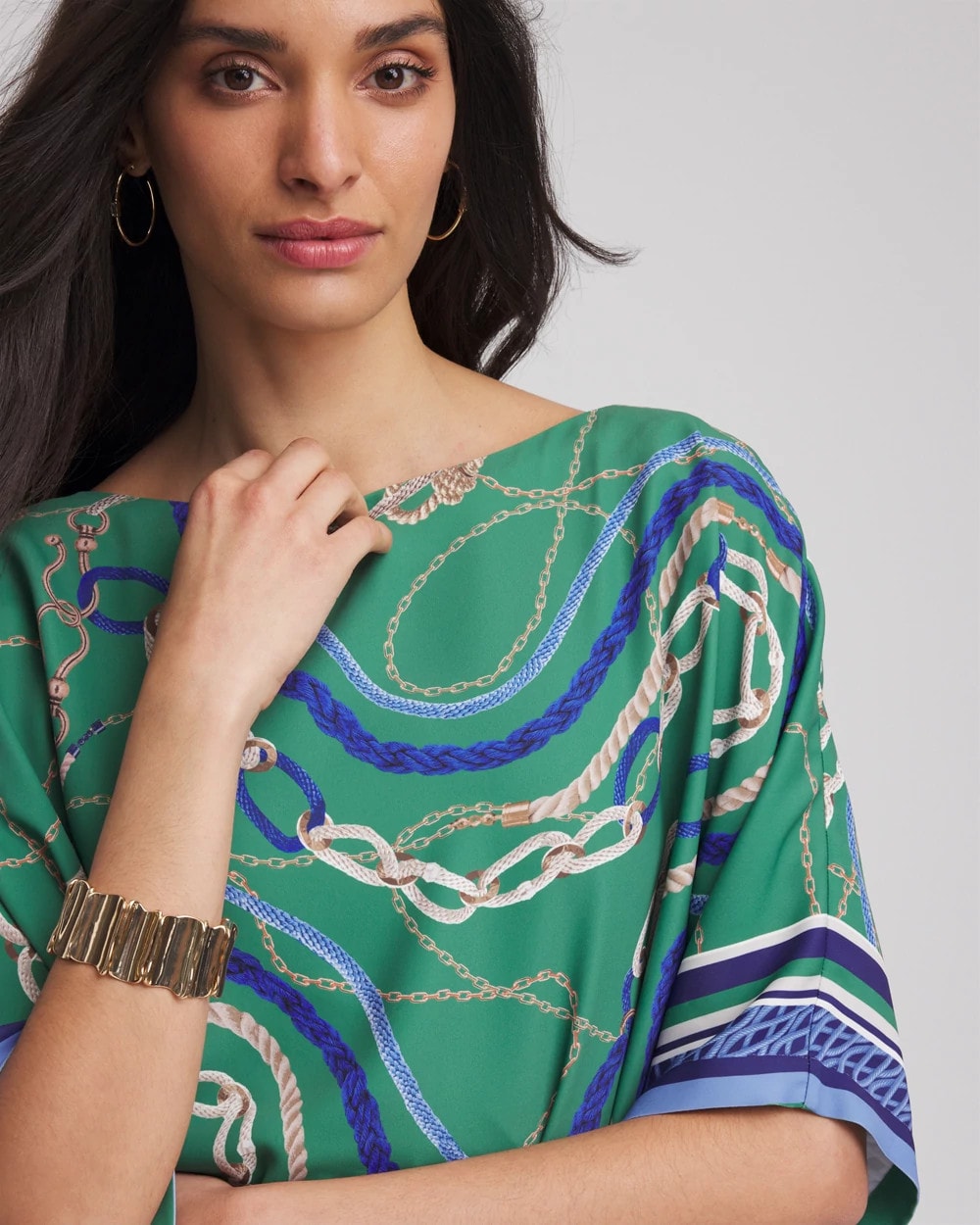Chico's Clothing Rope Relic Poncho