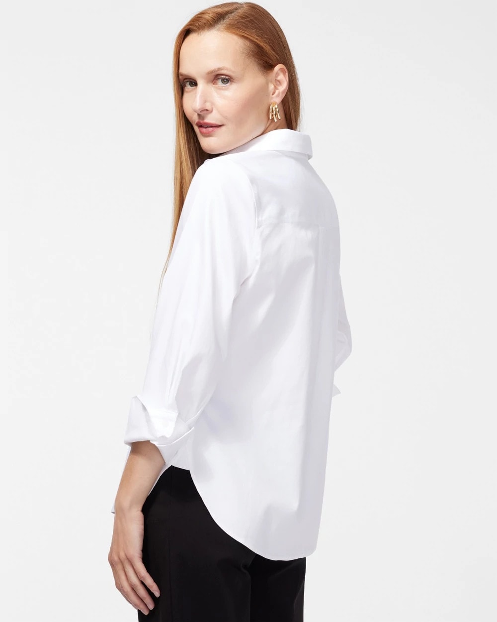 Chico's Clothing No Iron™ Stretch Shirt