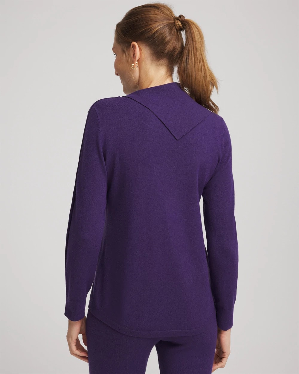 Chico's Clothing Zenergy® Luxe Envelope Neck Sweater