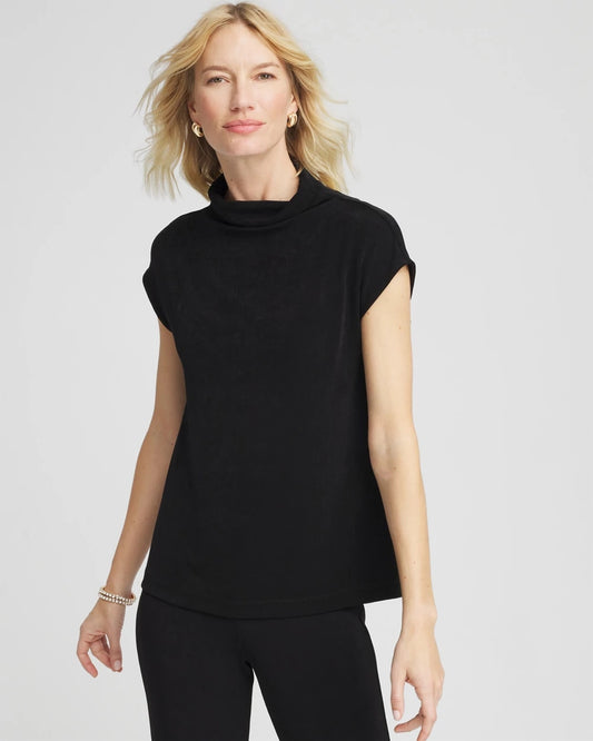 Chico's Clothing Travelers™ Mockneck Top