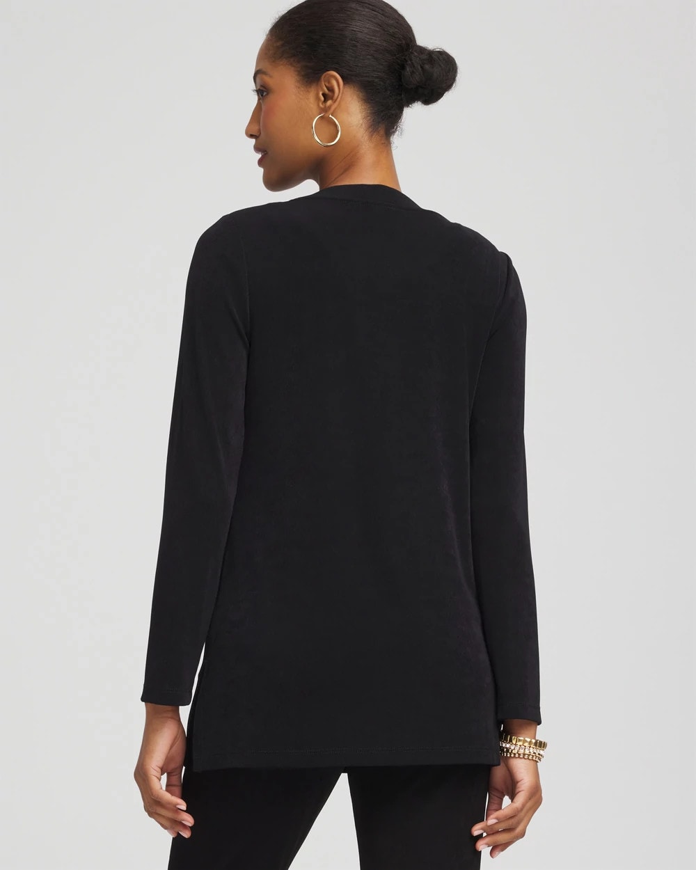 Chico's Clothing Travelers™ Collection Scoopneck Shirt Jacket
