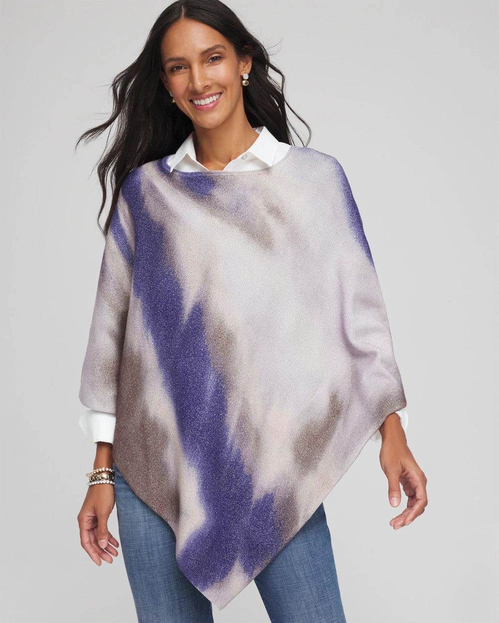 Chico's Clothing Convertible Knit Poncho