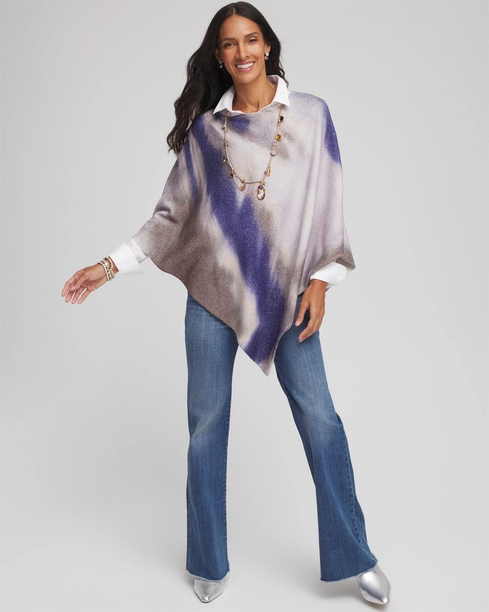Chico's Clothing Convertible Knit Poncho