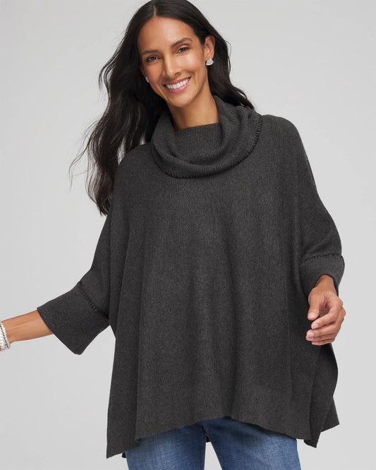 Chico's Clothing Cowlneck Poncho