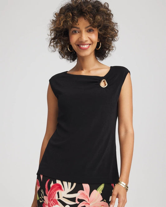 Chico's Clothing Travelers™ Asymmetrical Top