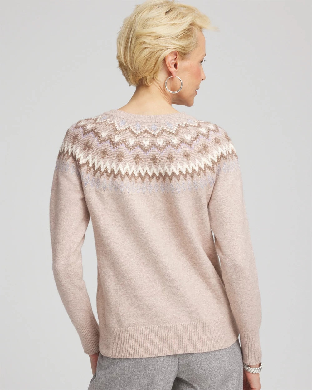 Chico's Clothing Fair Isle Sweater