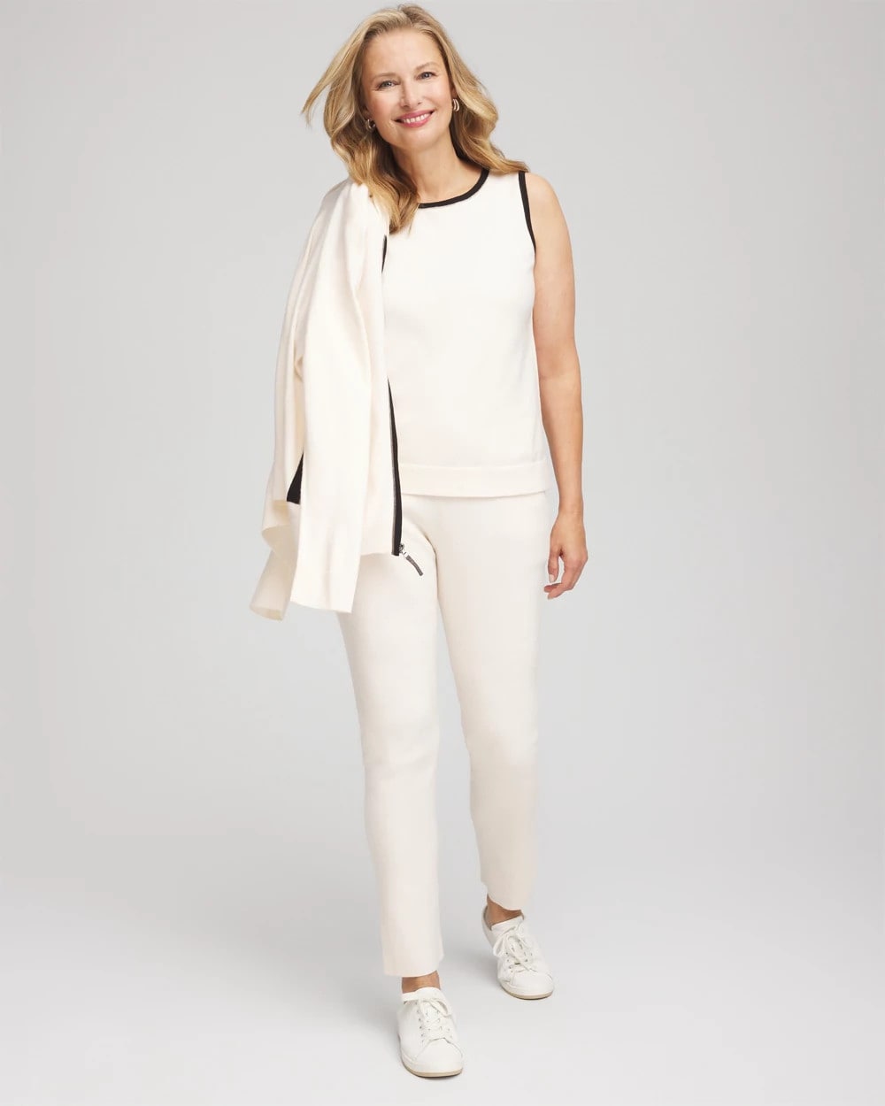 Chico's Clothing Zenergy® Luxe Cashmere-Blend Tank