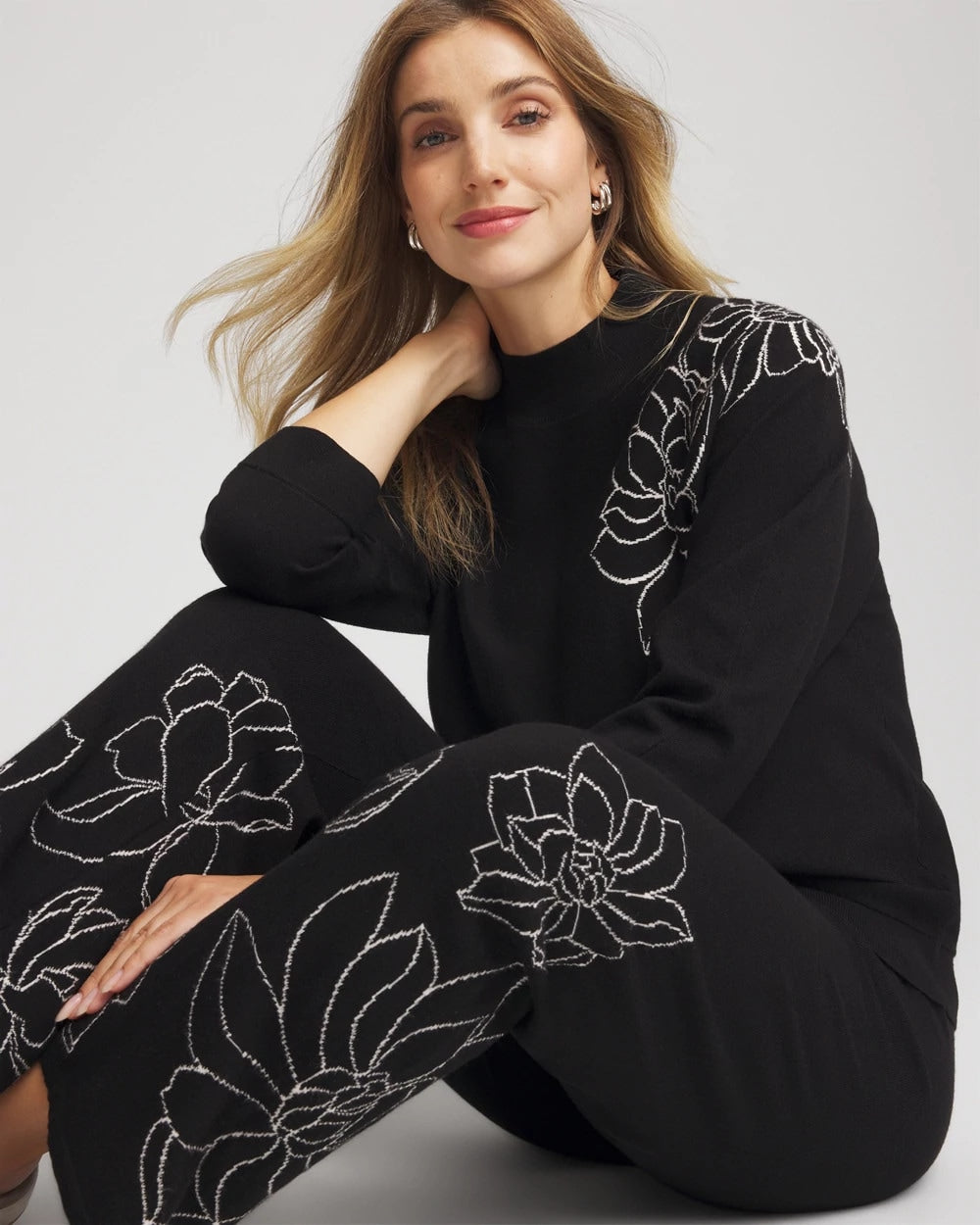 Chico's Clothing Zenergy® Luxe Intarsia Sweater
