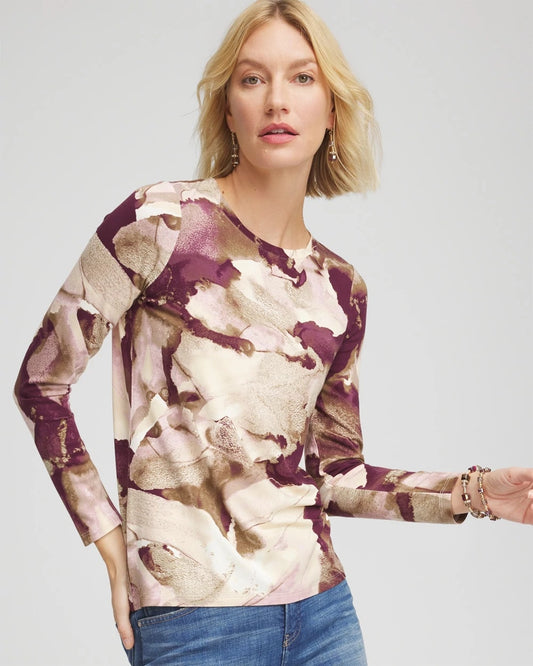 Chico's Clothing Touch of Cool™ Layering Tee