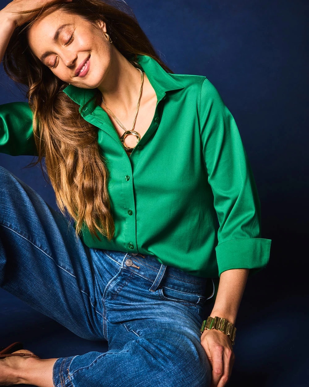 Chico's Clothing No Iron™ Stretch Shirt