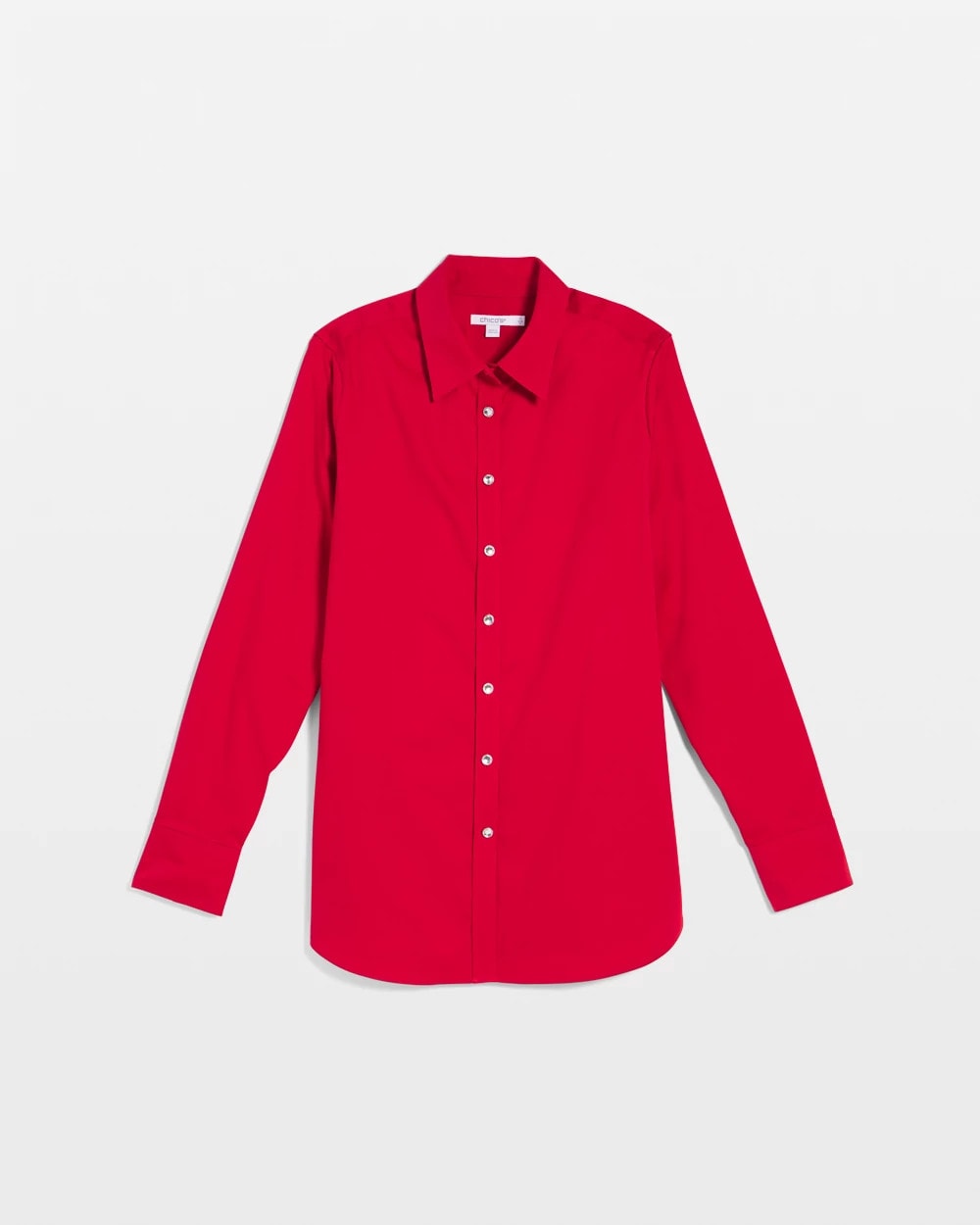 Chico's Clothing No Iron™ Rhinestone Button Shirt