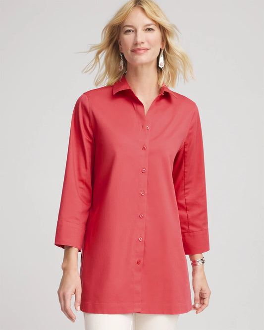 Chico's Clothing No Iron™ Classic Button Down Tunic