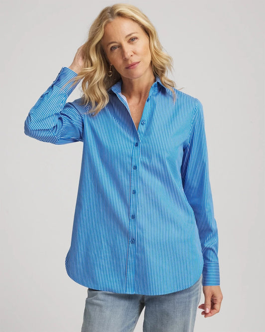 Chico's Clothing No Iron™ Classic Striped Shirt
