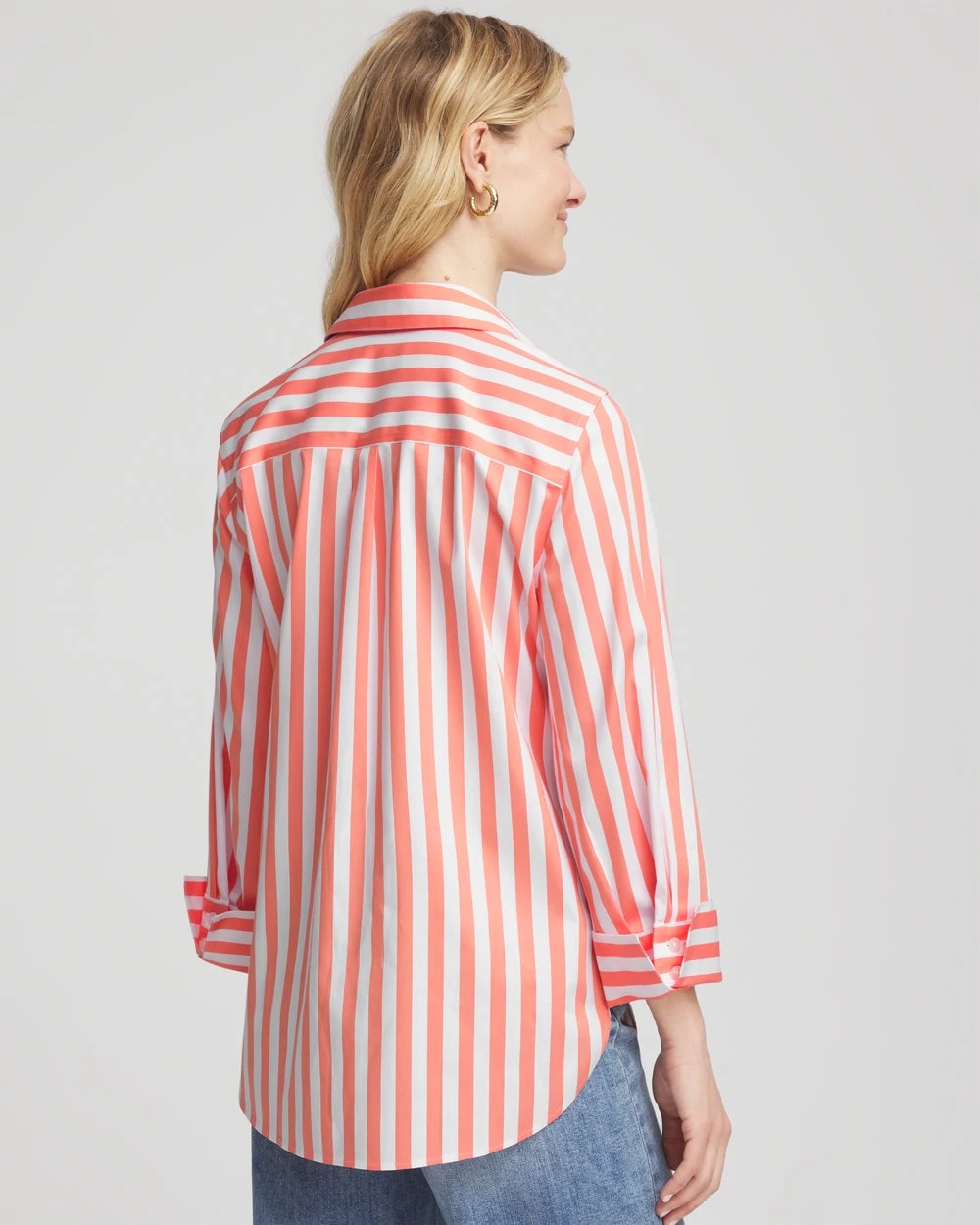 Chico's Clothing No Iron™ Vacation Stripes Shirt