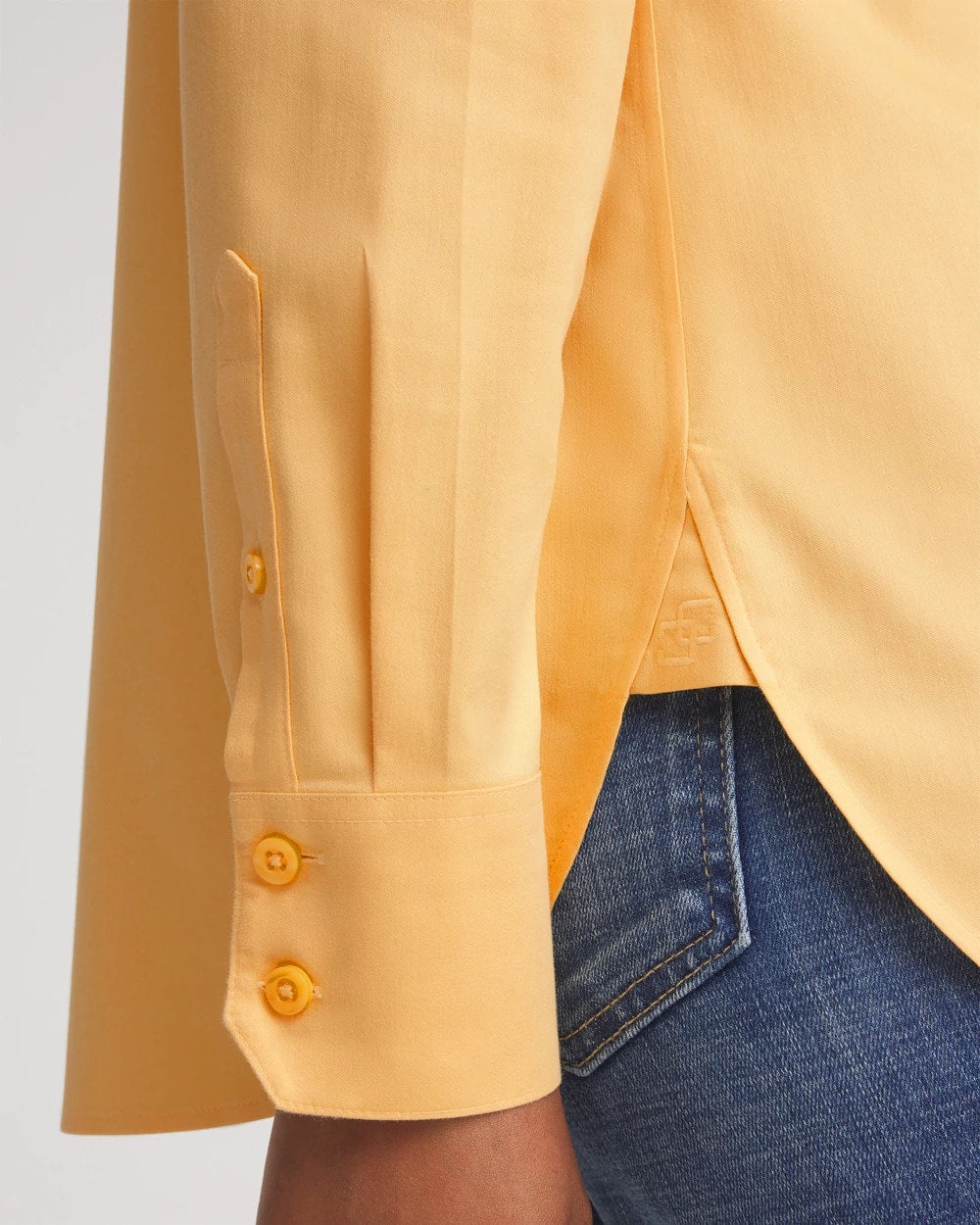 Chico's Clothing No Iron™ Stretch-Sateen Shirt