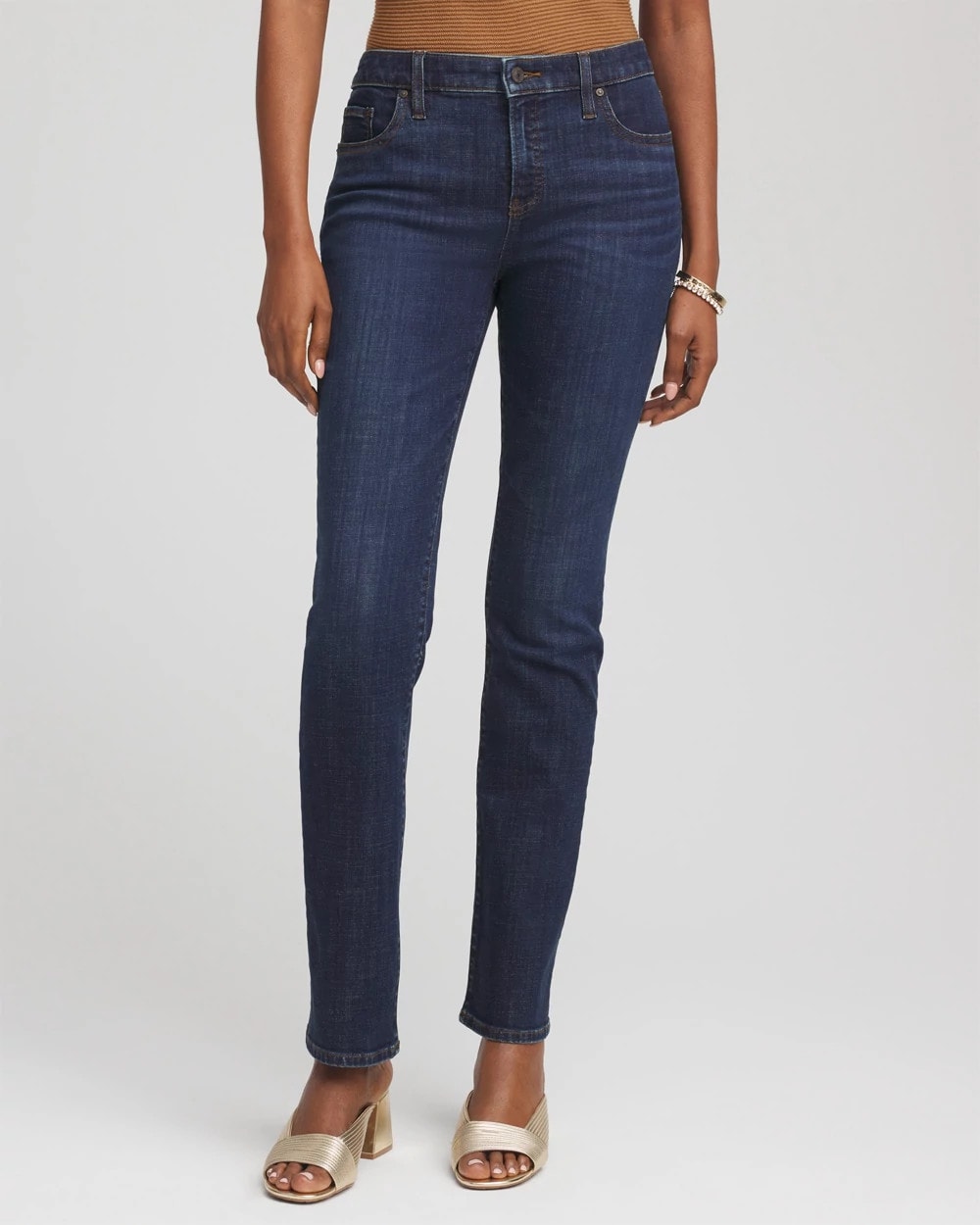 Chico's Clothing Girlfriend Slim Full-Length Jeans
