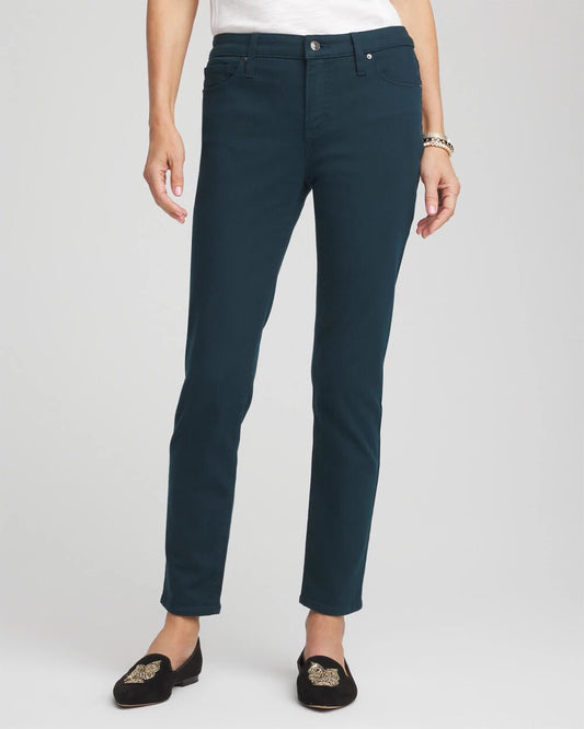 Chico's Clothing Girlfriend Slim Ankle Jeans