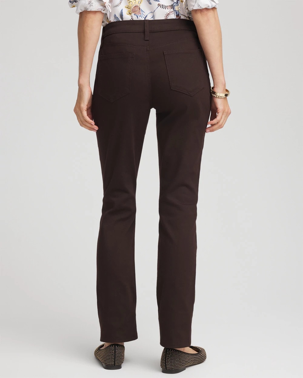 Chico's Clothing Girlfriend Slim Full-Length Jeans