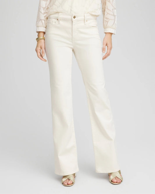 Chico's Clothing Girlfriend Flared Jeans