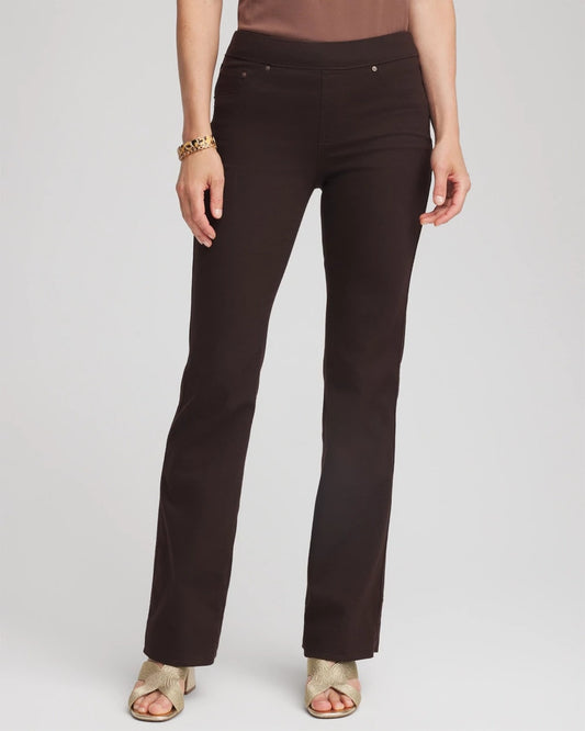 Chico's Clothing Pull-On Slim Bootcut Jeggings