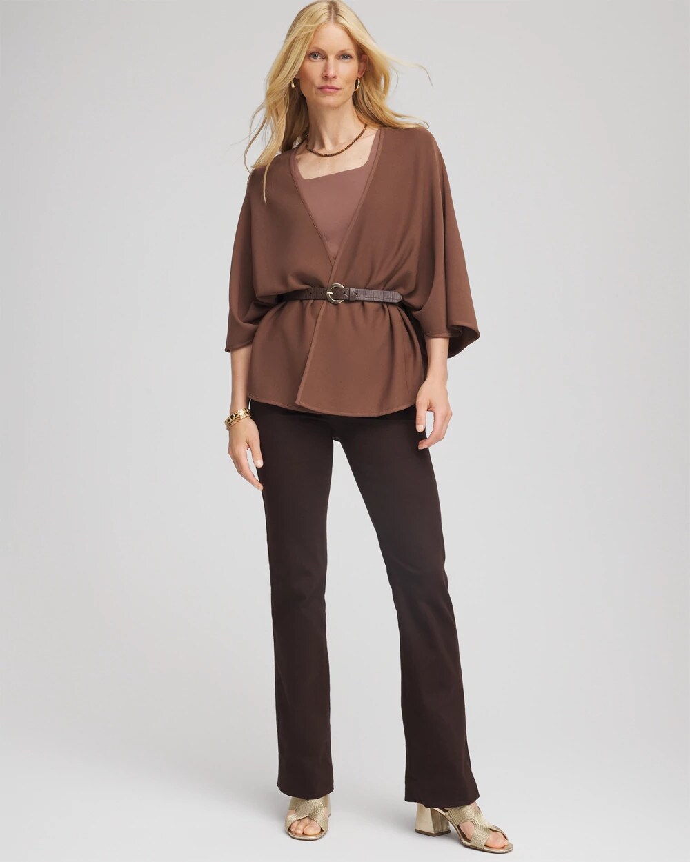 Chico's Clothing Pull-On Slim Bootcut Jeggings