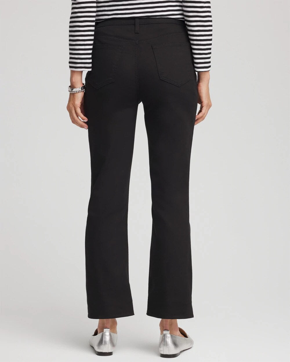 Chico's Clothing Cropped Girlfriend Kick-Flare Jeans