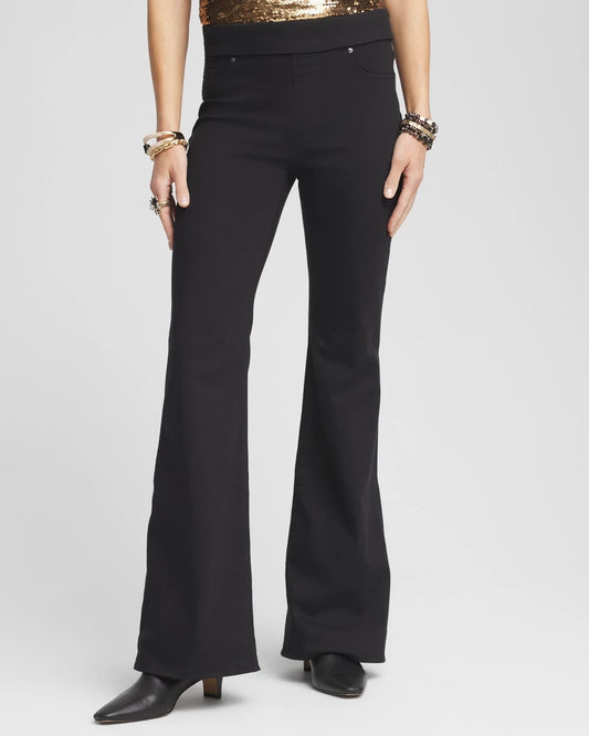 Chico's Clothing Pull On Flare Jeggings