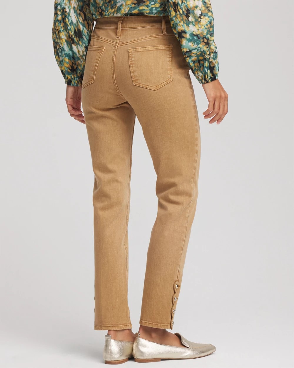 Chico's Clothing Girlfriend Slim Ankle Jeans