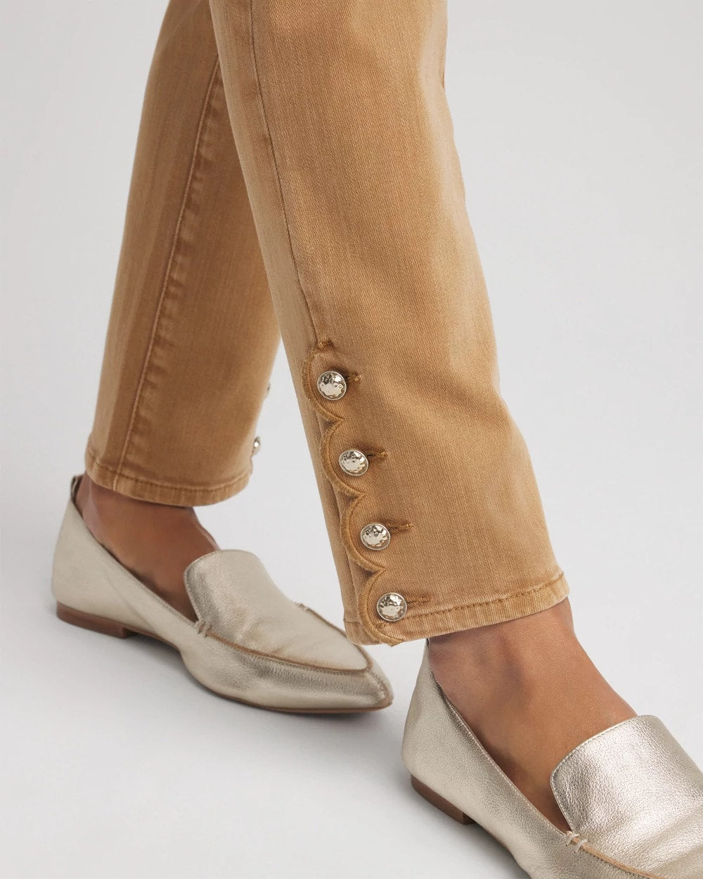 Chico's Clothing Girlfriend Slim Ankle Jeans