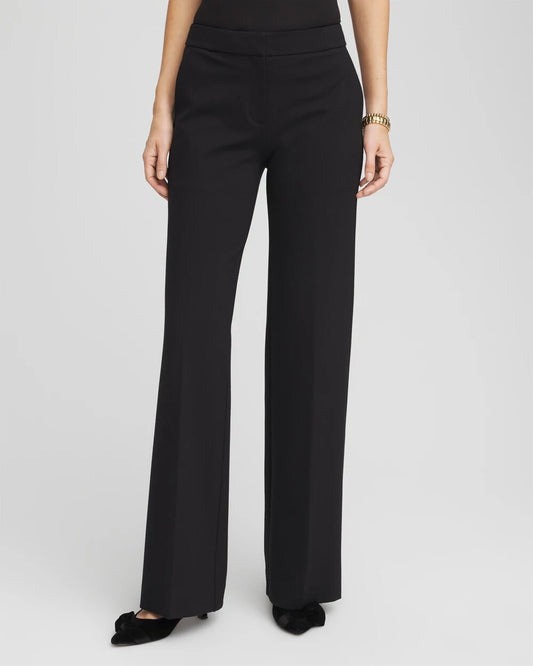 Chico's Clothing Emme Wide-Leg Trouser Ponte Pants