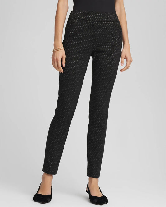 Chico's Clothing Brigitte™ Slim Ankle Jacquard Pants