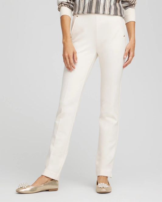 Chico's Clothing Juliet Slim Trim Detail Pants