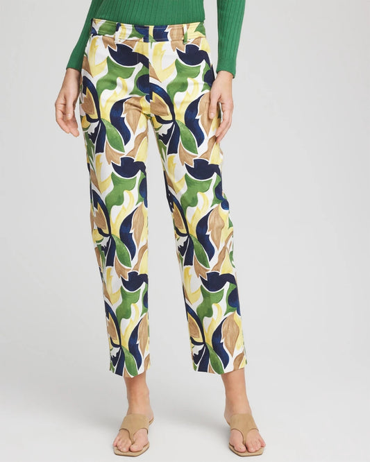Chico's Clothing Emme Straight Mod Cropped Pants