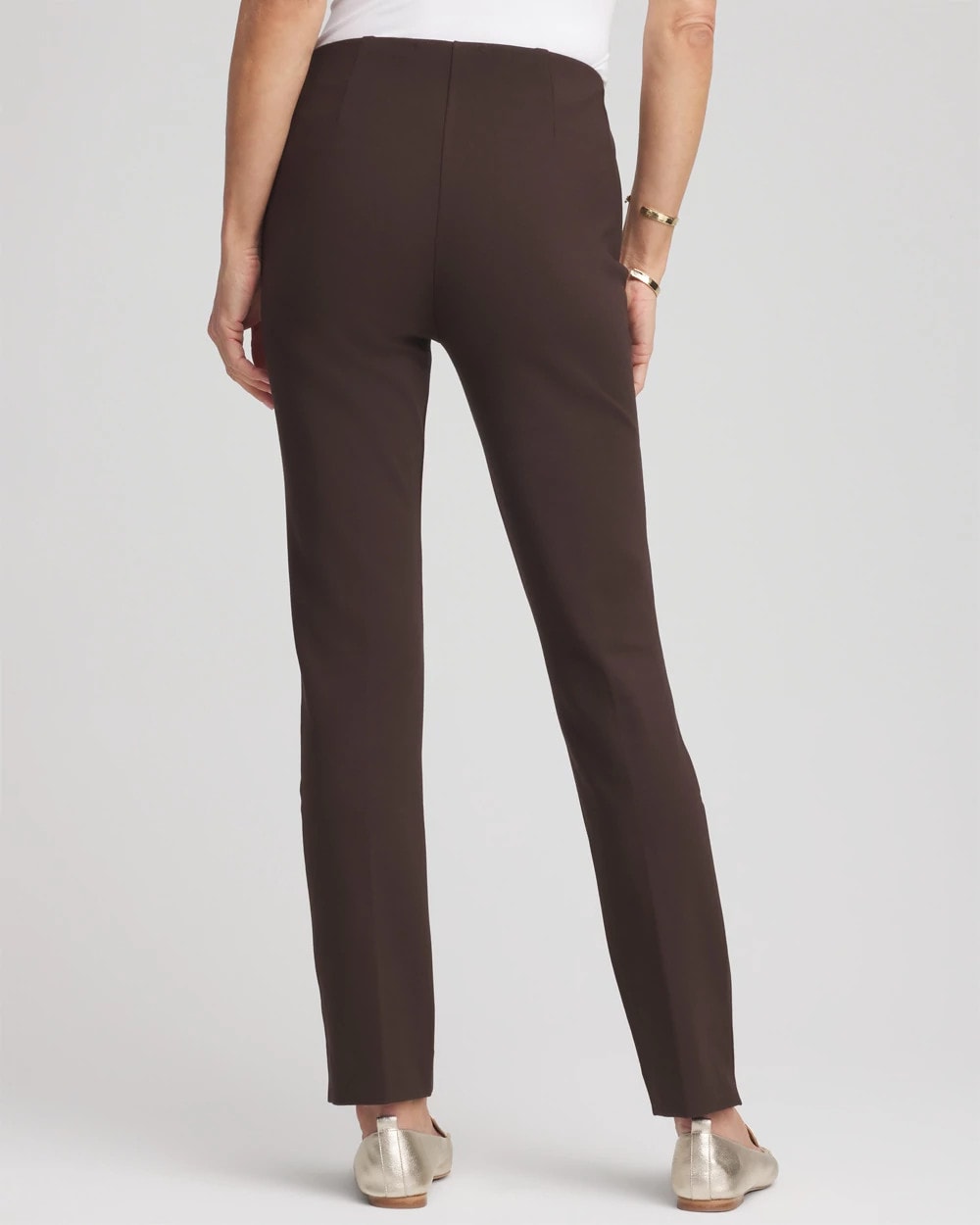 Chico's Clothing Juliet Slim Trim Detail Ankle Pants