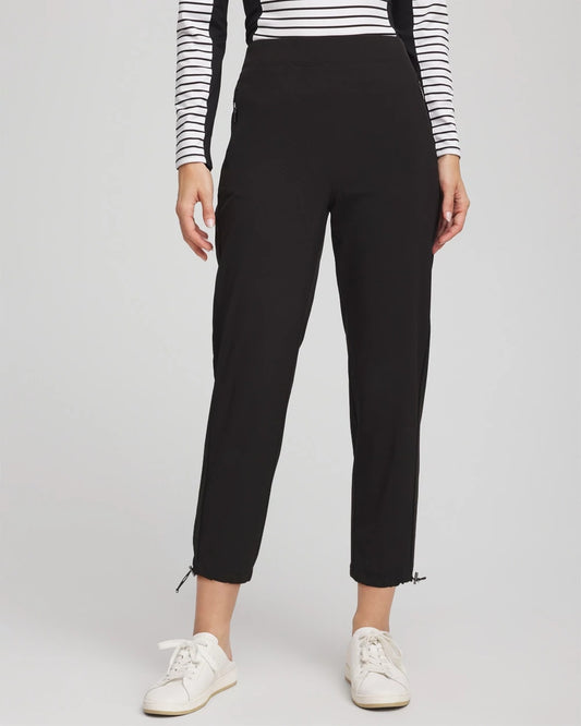 Chico's Clothing Zenergy® UPF Rib Mix Cropped Pants