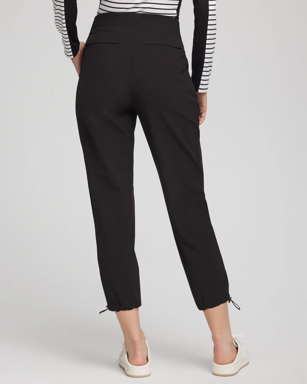 Chico's Clothing Zenergy® UPF Rib Mix Cropped Pants