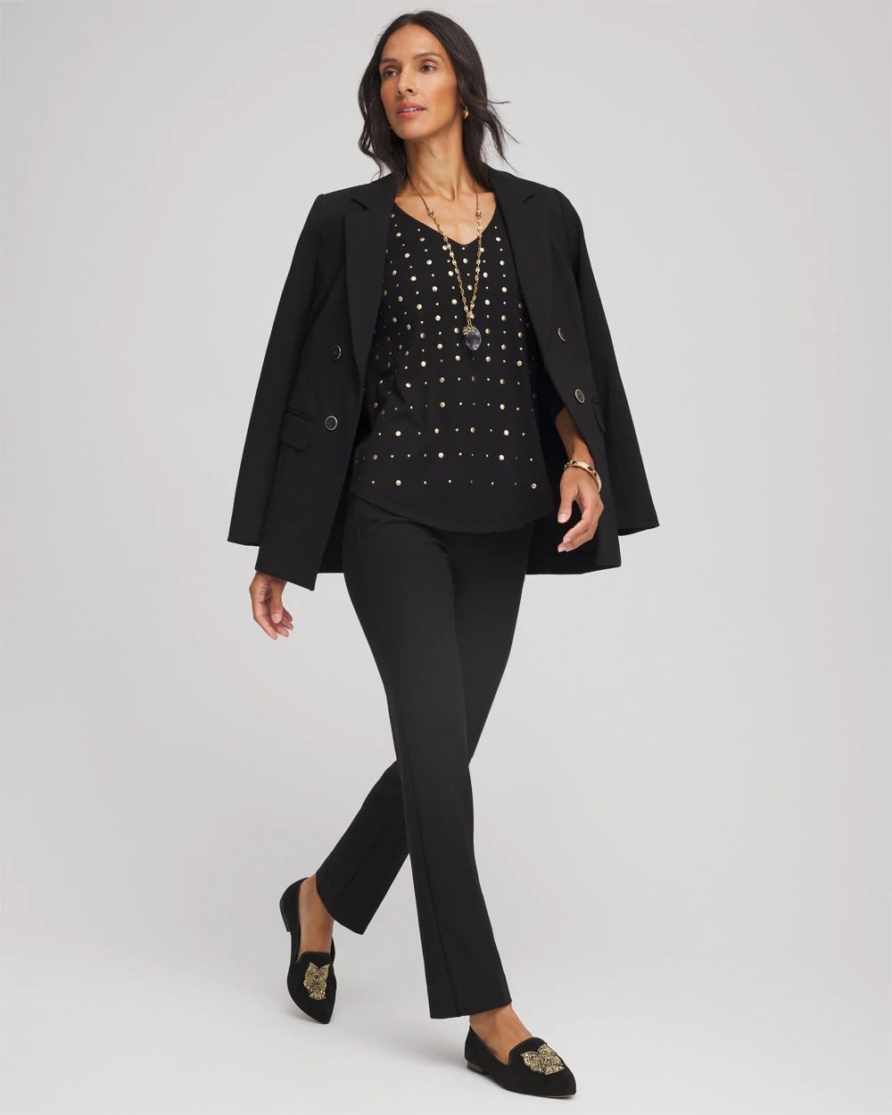 Chico's Clothing Lightweight Juliet Straight Ankle Pants