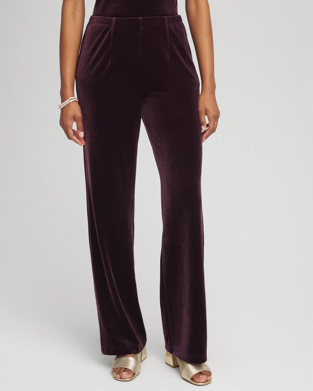 Chico's Clothing Travelers™ Velvet No Tummy Pants