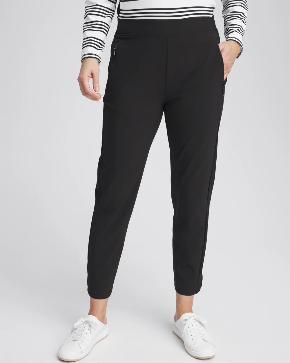 Chico's Clothing Zenergy® UPF Rib Mix Ankle Pants